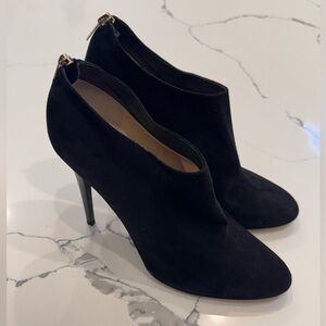 Jimmy Choo 43 Mendez Ankle Booties Suede Stiletto US 12 13
